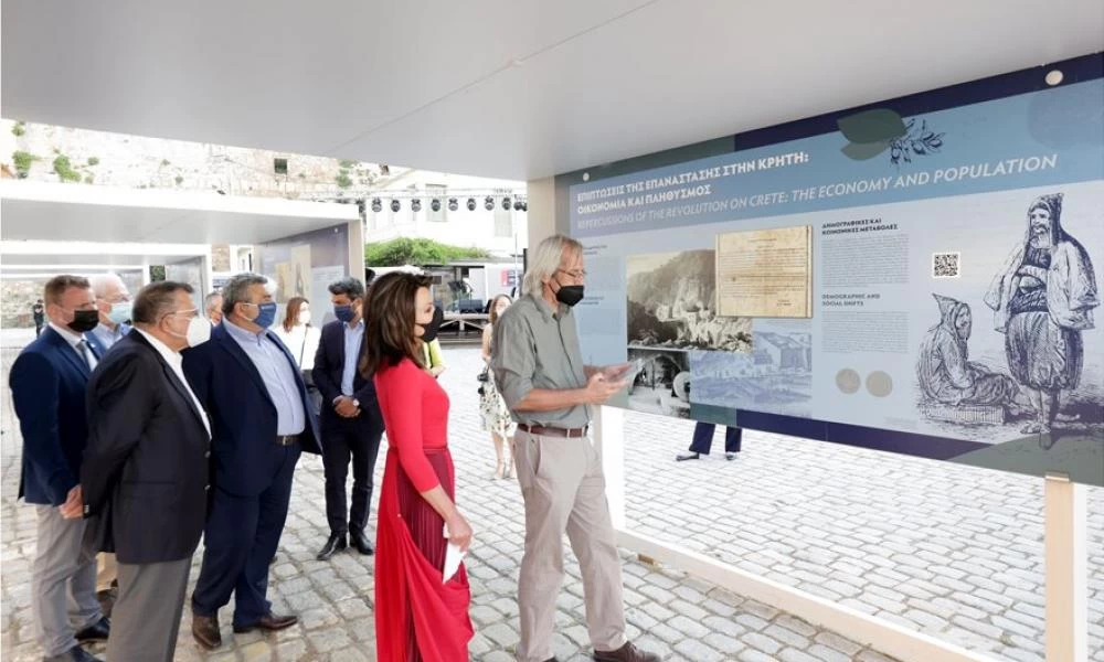 Στα Χάνια η Γιάννα Αγγελοπούλου για τα 200 χρόνια της Ελληνικής Επανάστασης